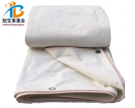 西藏白色PVC三防篷布